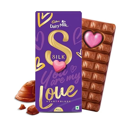 Dairy Milk Silk Valentine's Heart