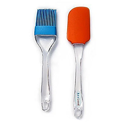 SPATULA AND SILICONE BRUSH